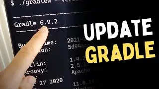 Update Gradle to Latest Version! 