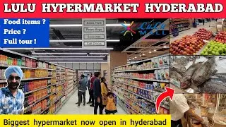 Lulu mall hyderabad - lulu hypermarket hyderabad kukatpally tour | Lulu mall hypermarket hyderabad