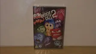 Inside Out 2 (UK) DVD Unboxing