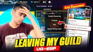 Sorry🥺I Left UG-Esp Forever💔No More UG-ESP !?