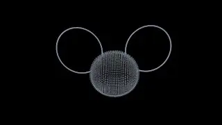 deadmau5 LED helmet 3D model replica (Unity / VRChat)