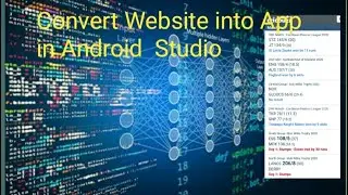 How to convert Website into app in Android Studio