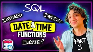 SQL Date & Time Functions | Dateadd, Datediff, Isdate | #SQL Course #13