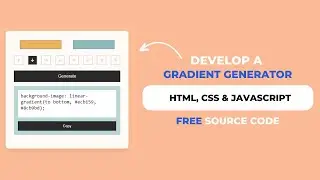 JavaScript Gradient Generator | 