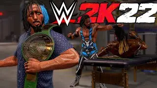 WWE 2K22 MyRISE - TOOK R-TRUTH 24/7 CHAMPIONSHIP! THEY JUMPED ME BACKSTAGE! [EPISODE 12]