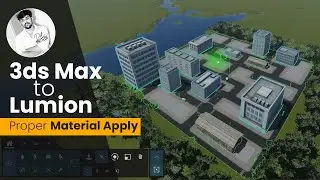 3ds Max To Lumion Proper Material Apply Lumion Tutorial In Tamil