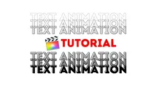 Text Animations in FCPX | [TUTORIAL] Without Plugins
