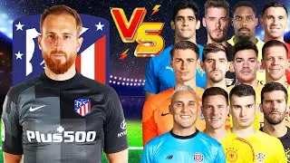 Jan Oblak 🆚 GK Legends 2023 (Bounou, Ederson, Alisson, Martinez, Navas, Courtois)