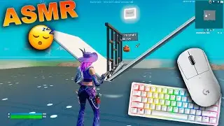 Chill ASMR🤩 1v1 BUILD FIGHT🏆Satisfying Fortnite Keyboard Sounds