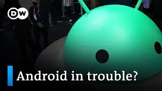 Android operating system at risk of stalling in India according to Google | DW News