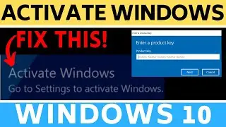 How to Activate Windows 10