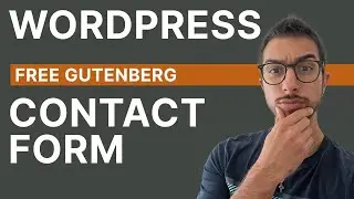 How to add a free contact form in Wordpress