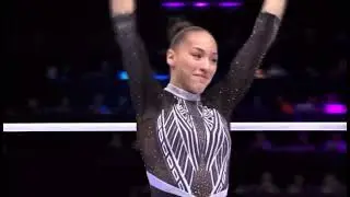 Kaylia Nemour (ALG) - 15,200 Bars - all-around final - World Championships 2023