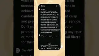 use ChatGPT to write Super Email