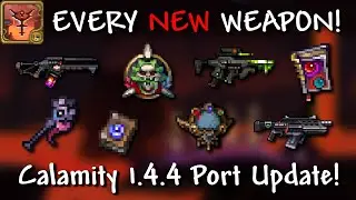 All NEW Calamity Mod Weapons! ("Hellish Harbour" Update v2.0.3)