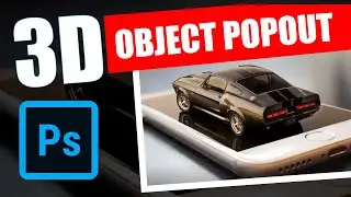 Photoshop 3d effect | 3D Pop Out Effect in Photoshop | 3d effect