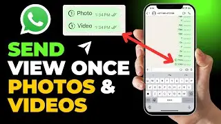 How to Send One Time View Pictures on WhatsApp | How to Send Disappearing Messages Whatsapp