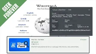 🌐Font Finder (Google Chrome Extension)