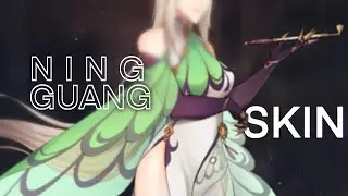 Designing a Skin for Ningguang from Genshin Impact!