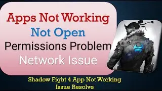 How to Fix Shadow Fight 4 App Not Working | Not Open | Space Issue