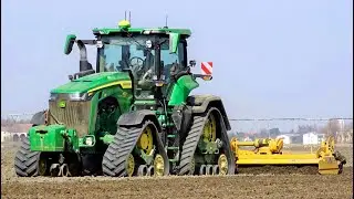 John Deere 8RX 370 + Alpego DMax 700 | S.E.S.A