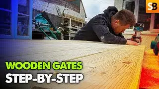 How To Build DIY Wooden Gates Step-by-Step