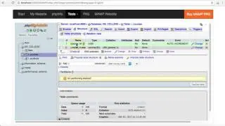 Create a foreign key in phpmyadmin and relate to primary key