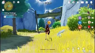 Genshin Impact Global - Gliding Challenge Event (Day 1 to Day 6)