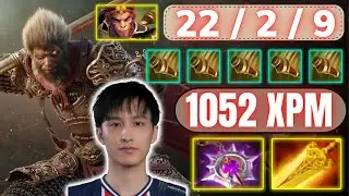 🔥 AME Monkey King Carry 22 KILLS 🔥 Butterfly & Skadi Full Item AME - Dota 2