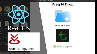 Drag and Drop Images/ Files to upload in React with react-dopzone