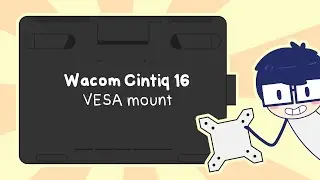 3 ways to use the VESA mount on the Wacom Cintiq 16