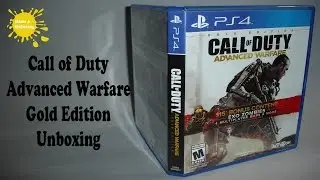 Call of Duty Advanced Warfare Gold Edition PS4 Unboxing & Overview