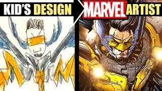 KIDS DESIGNS drawn by a PRO MARVEL ARTIST! PART 20!