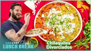 The Perfect Breakfast Food: Chilaquiles Divorciados - Lunch Break