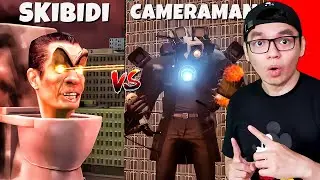 GILA!! SKIBIDI TOILET VS CAMERAMAN & Kita Dapat Semua Karakternya 🗿🔥🗿