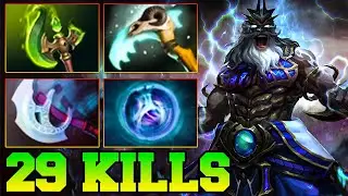 29 Kills Zeus 7.35 Mid Meta !! Zeus Dota 2 Guide Update Tutorial Gameplay Carry Support