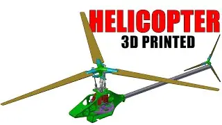 I'm making a fully 3D printed RC Helicopter with Arduino
