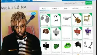 MAKING JUICE WRLD  A ROBLOX ACCOUNT