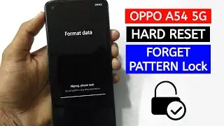 How to Hard Reset OPPO A54 5G ? | A54 5G factory reset.