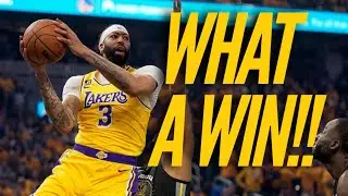 Lakers Win! LA Takes Game 1, Anthony Davis Dominates