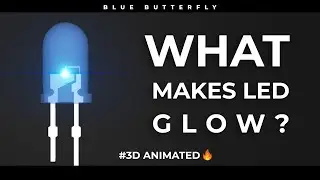 What makes LED Glow ? | How LED Works #3dAnimated Explanation 🔥