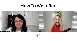 How To Wear Red with Jen and Gail