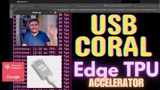 Getting started with the Google Coral Edge TPU USB Accelerator: running video image recognition