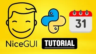 Date Input Element - Python NiceGUI Tutorial 16