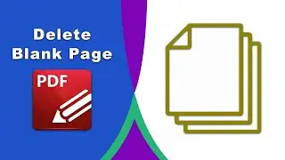 How to delete an empty page from a pdf file in PDF XChange Editor