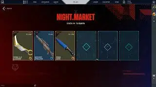 Prime 2.0 karambit Melee in Night Market VALORANT