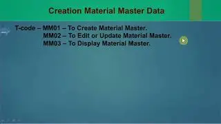 04.1) Material Master SAP MM (ECC / HANA). #sap #sapmm #sapmaterialmanagement #sapmmtraining