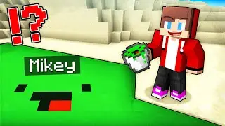 JJ And Mikey SPILLED OUT Mikey FACE into WATER in Minecraft Maizen