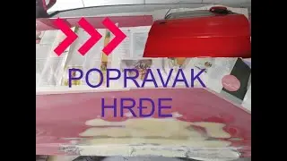 POPRAVAK HRĐE NA AUTU I FARBANJE SA SPREJEM