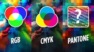 🎨 Diferencias entre CMYK, RGB y PANTONE ¿Cuál es mejor, cómo y cuándo usar estos modos de color?